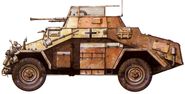 World War 2 Equipment - German SdKfz 222