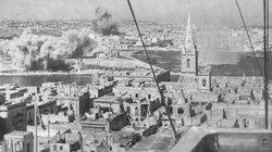 The Luftwaffe pounds Malta in an attempt to force the Island's surrender.